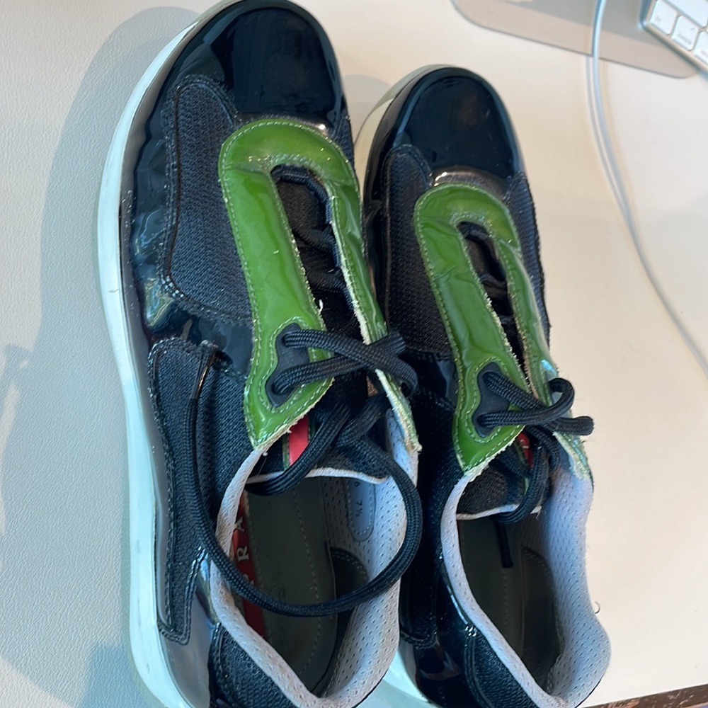 Prada Men’s Sneakers Used No Returns 100% Authentic - Picture 2 of 7